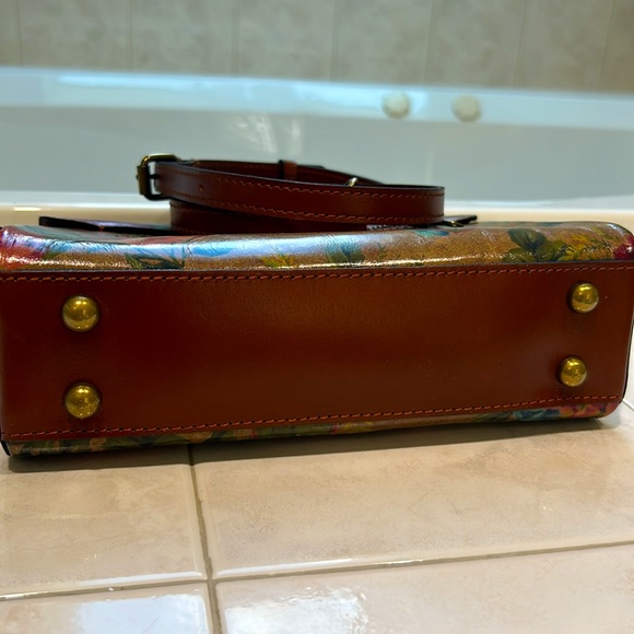 Patricia Nash Caris Brooke Vintage Victorian Garden Satchel/Crossbody Bag. NWT - Picture 10 of 10